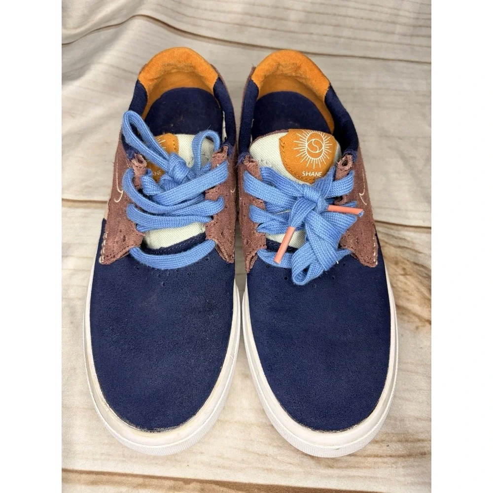 Nike SB Shane O'Neill BV0657-404 Navy Suede Skate‎ Shoes Mens 4 Womens 5.5